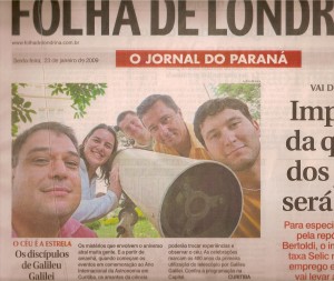 Folha de Londrina - capa